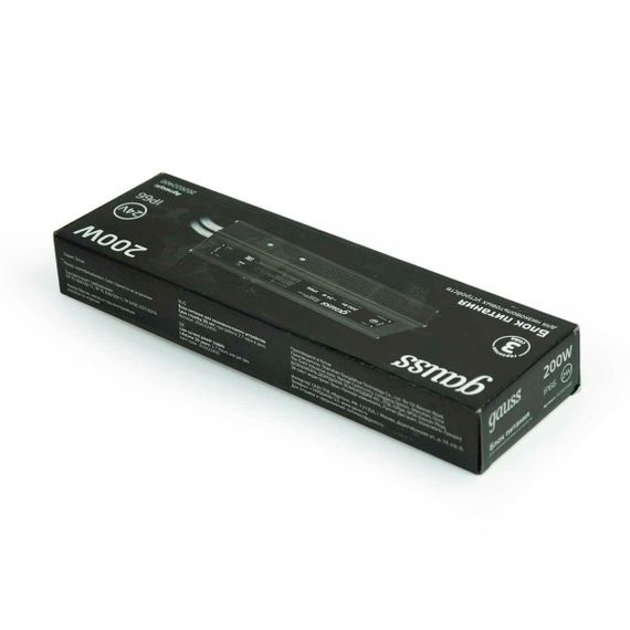 Блок питания Gauss 200W 24V IP66 202022400