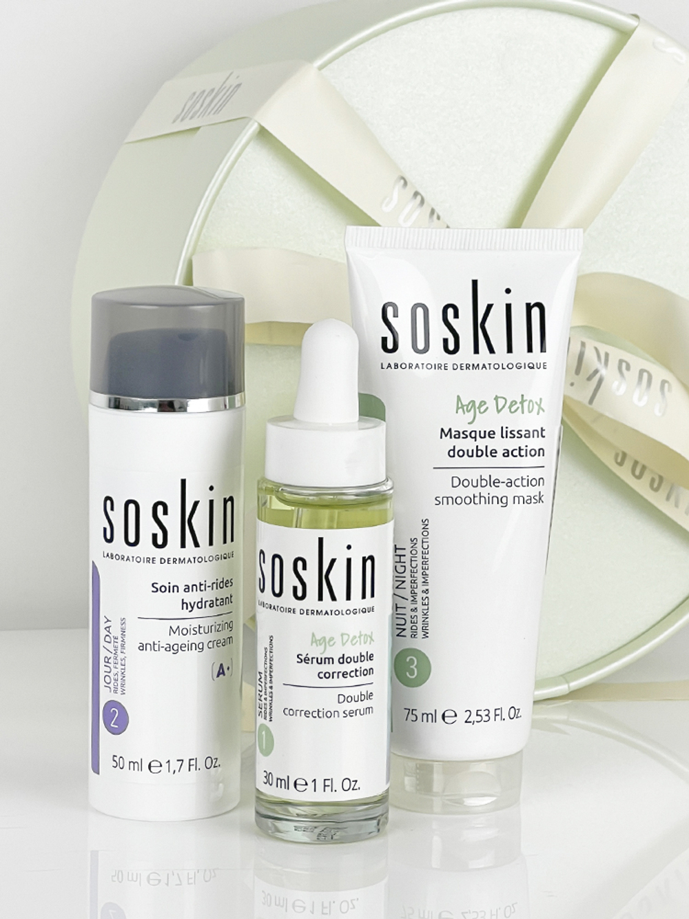 SOSKIN НАБОР 6 GLOW & DETOX
