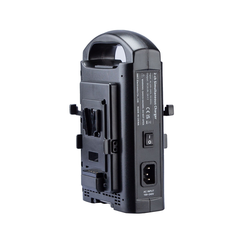 Зарядное устройство SWIT SC-302S 2-канальное для аккумуляторов V-Mount
