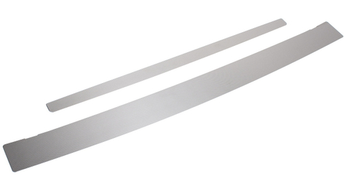 Накладки на задний бампер Rival для УАЗ Patriot 2005-2016 2016-н.в., нерж. сталь, 2 шт., NB.6301.1