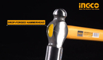 Молоток с круглым бойком INGCO HBPH88032 900 г