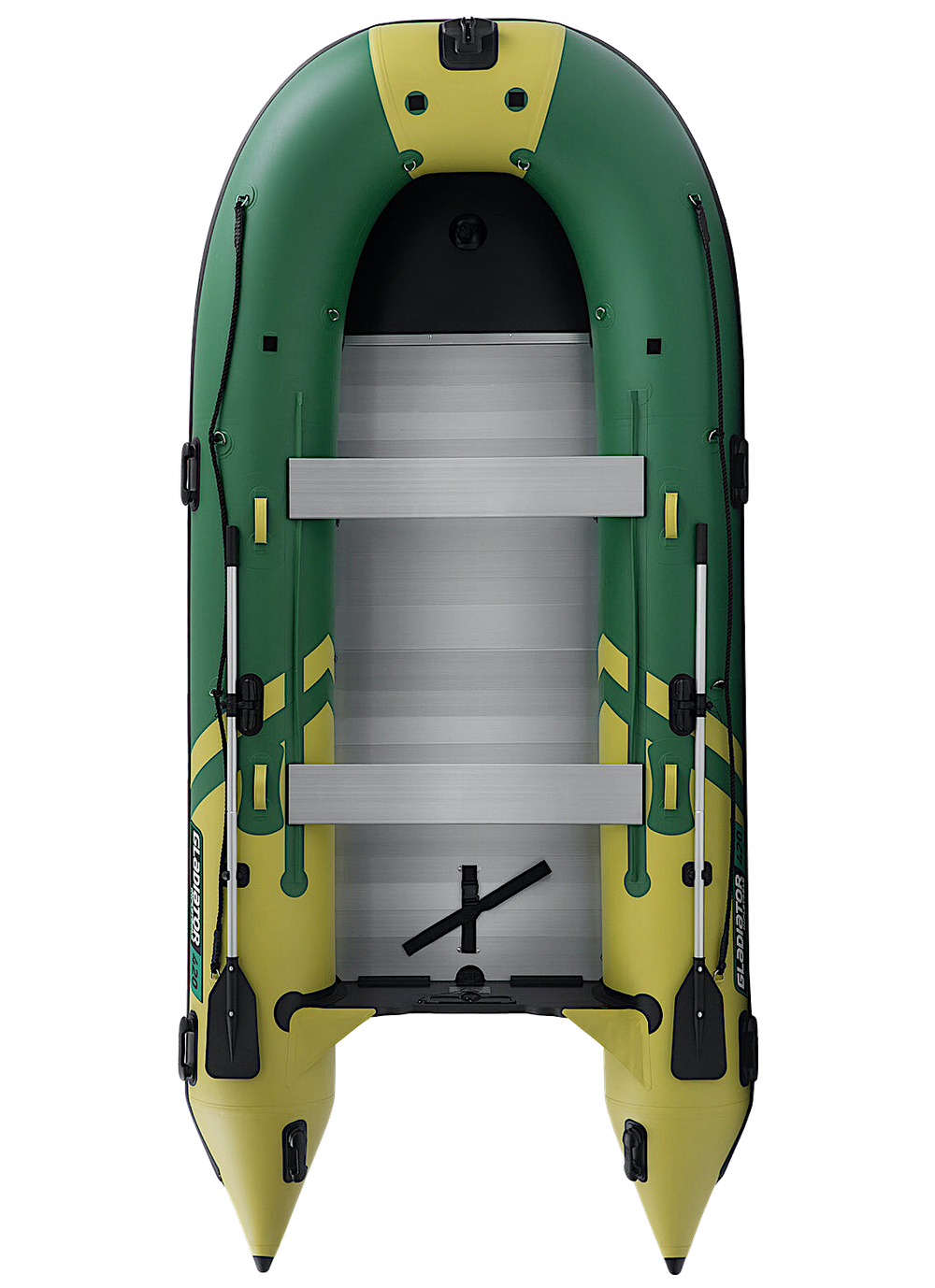 Лодка ПВХ Gladiator Active C420AL с алюминиевым полом