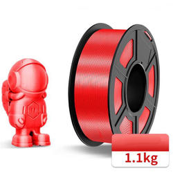 Пластик PLA\1.75\1.1кг\Красный Шелк