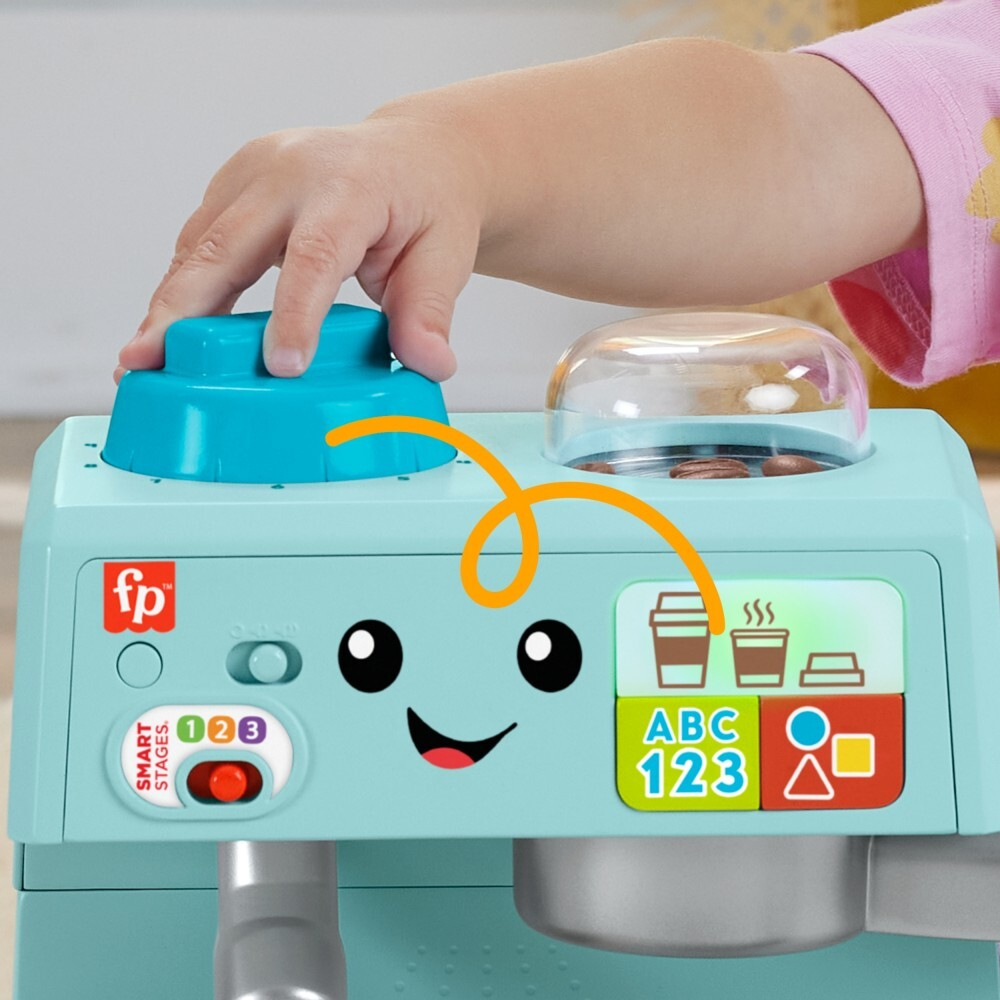 Fisher-Price - Обучающая кофемашина Интерактивная игрушка EN HYT01 / артикул   HYT01  / GTIN 194735254798