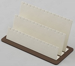 Подставка для 21 пар серег/42 подвесок/тройная/прорези/основание