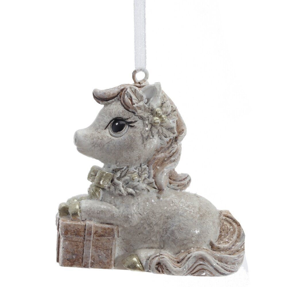 GAEM Фигурка декоративная подвесная "Лошадка", L6,5 W3 H6,5 см