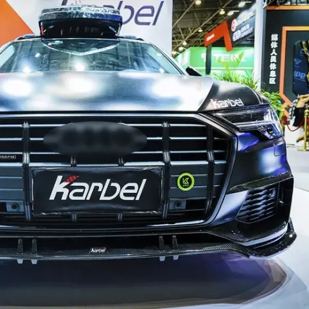 Карбоновые канарды переднего бампера для AUDI A6 ALLROAD C8 2020+ Ауди обвес