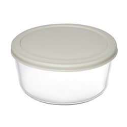 Набор контейнеров для запекания и хранения круглые с крышками, серые, 4 шт.