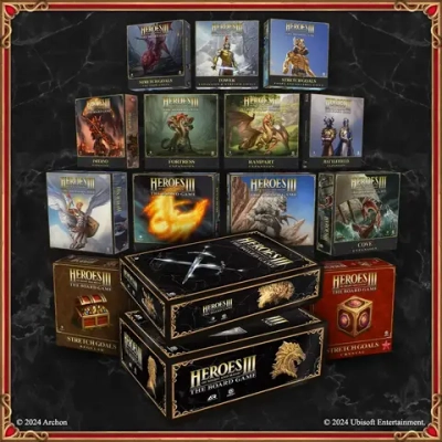 Heroes of Might & Magic III. Полный комплект - настольная игра