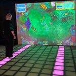 Интерактивный светодиодный пол с проектором «Арена Pixel Battle Plus» 187 шт