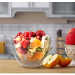 Салатница стеклянная с двойными стенками 500мл Fresco «Marmiton»