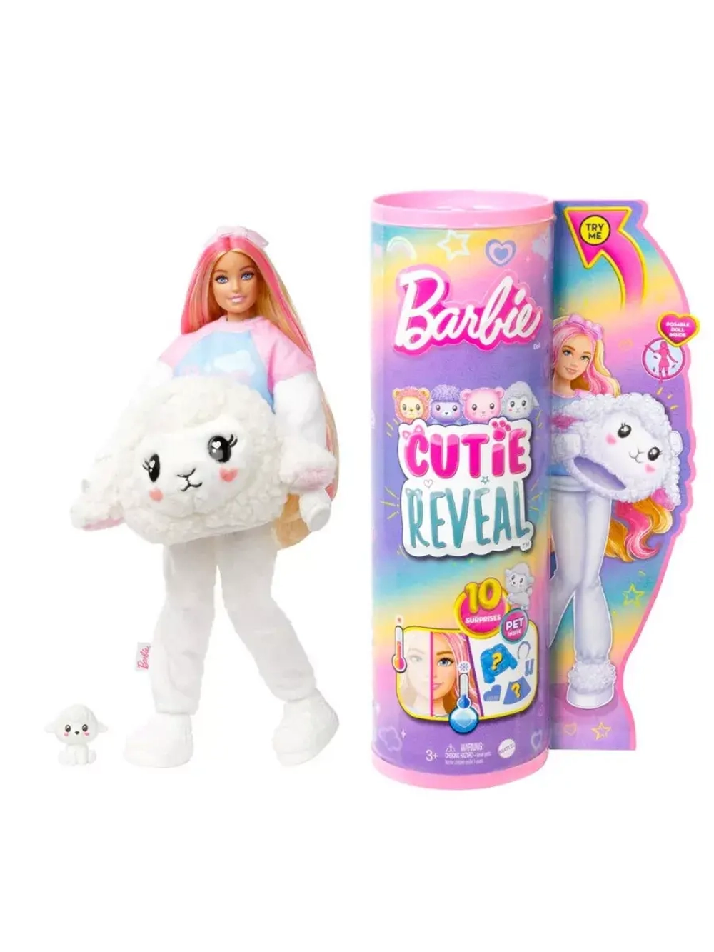 Кукла Барби Кьюти Ривл Cutie Reveal Ягненок HKR03