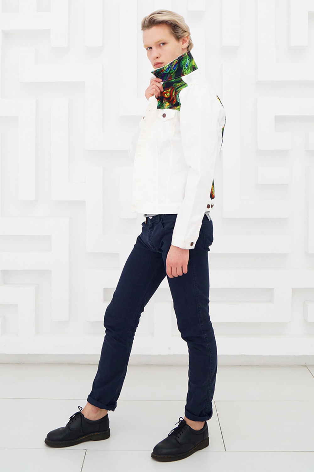 LIGVIANNI Джинсовая куртка Denim Jacket Tree