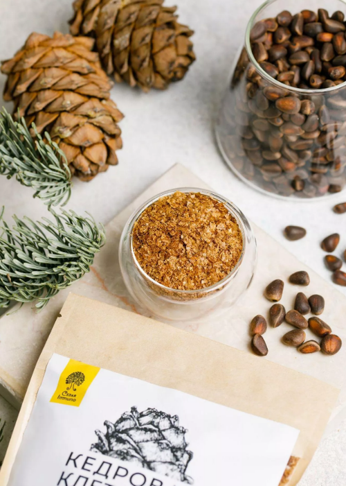 Кедровая клетчатка / Cedar Immuno / дой-пак / 90 г / Сибирский кедр