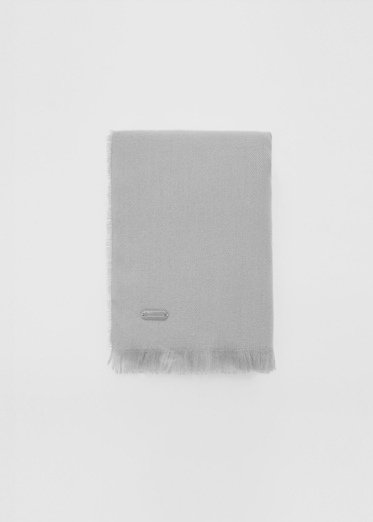 STRADIVARIUS Базовый шарф, серый