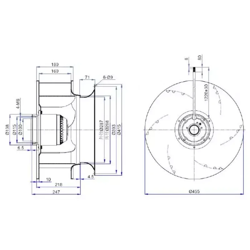 Мотор-колесо Vilmann BT-450-4E / LZN-450-4E