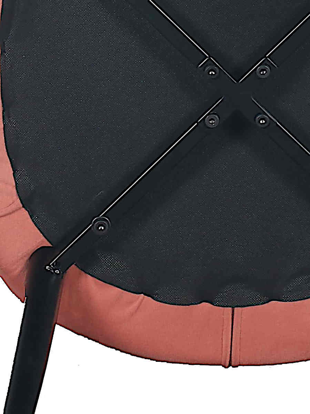 Стул LA ALTA FABIAN, светло-коралловый