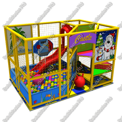 Детский игровой лабиринт «Новогодняя прогулка»