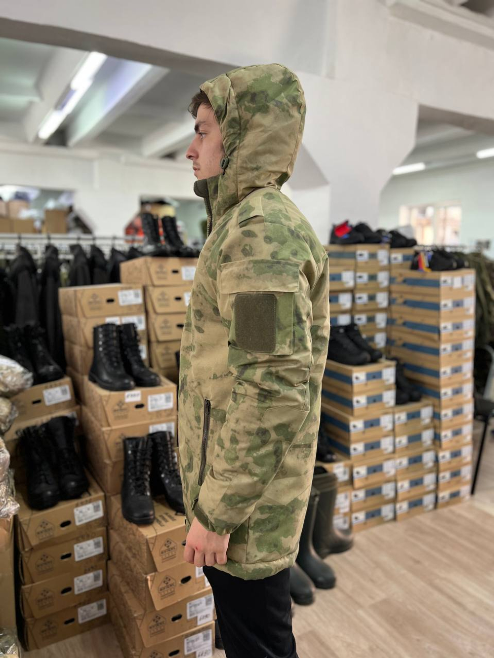 Бушлат зимний / мох