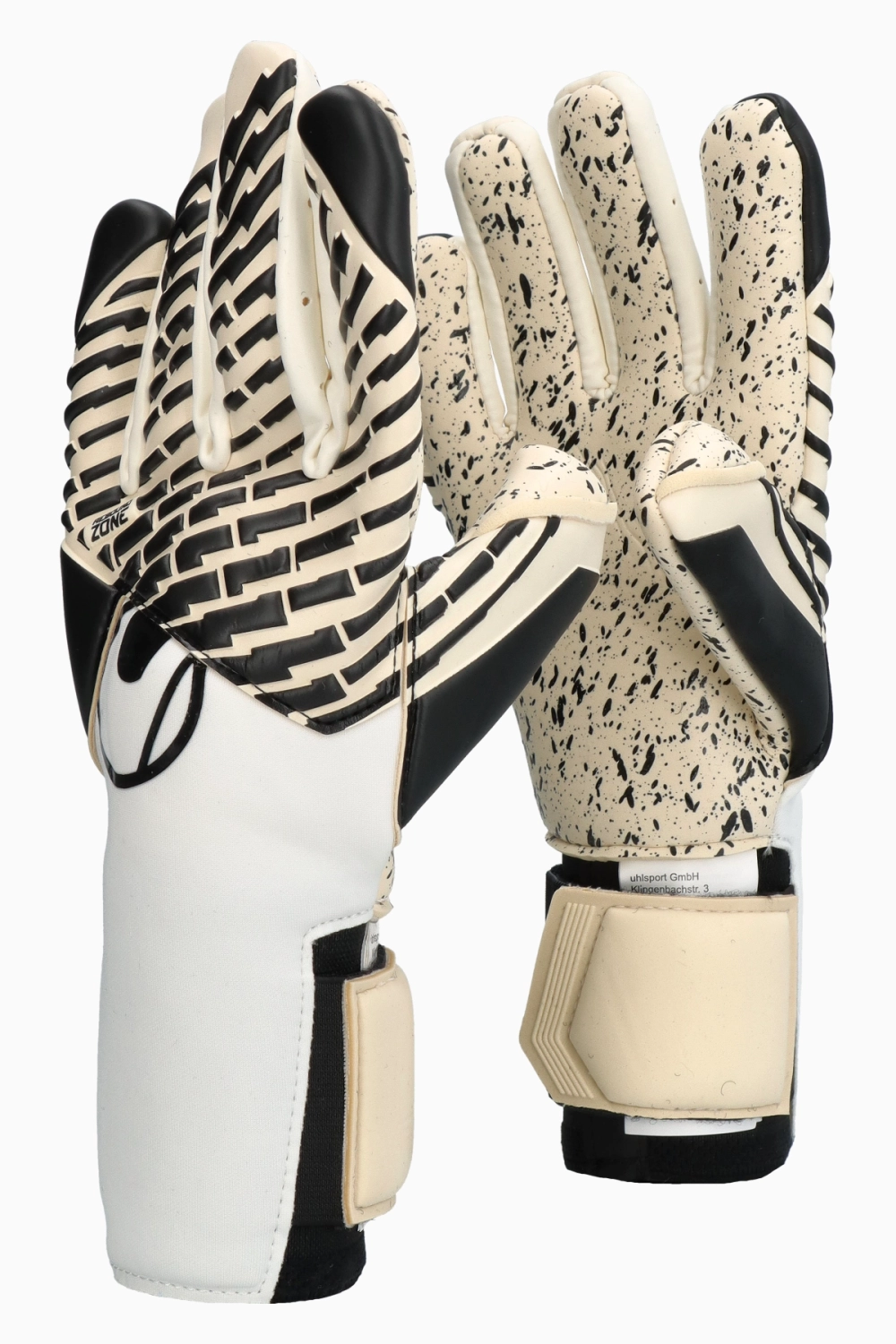 Вратарские перчатки Uhlsport Fangmaschine Supergrip+ HN Junior - белый