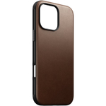 Чехол Nomad Modern Leather case, iPhone 16 Pro Max - brown