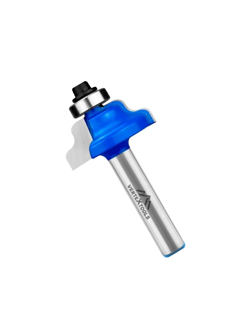 ФРЕЗА ФИГИРЕЕЙНАЯ ГОРИЗОНТАЛЬНАЯ С ПОДШИПНИКОМ ХВОСТ -8мм, D-30мм, H-12мм, B-8,5мм, R-3мм, L-56,5мм