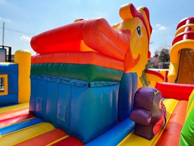 Коммерческий надувной батут «Тропикана макси», 15*8*6 м