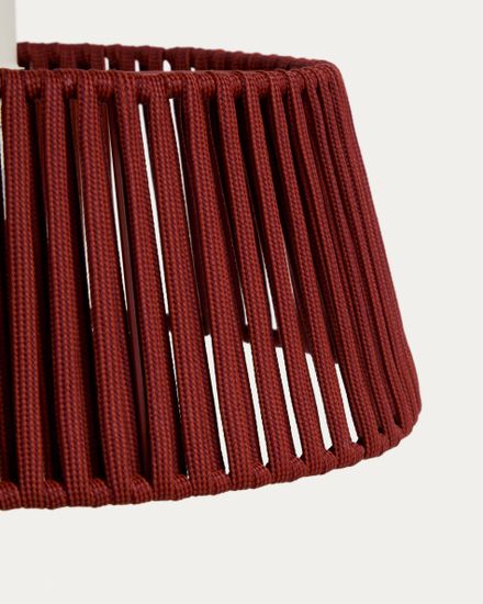 Абажур для подвесного светильника Aldet терракотовый, Ø46 см