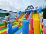 Коммерческий надувной батут «Парк развлечений 2» 10*6*6 м