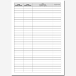 Журнал въезда-выезда автотранспорта 50 листов