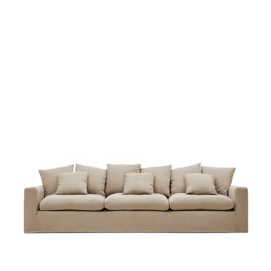 A cover designed to keep your ora sofa in brand-new condition. Made from linen and cotton fabric, i
