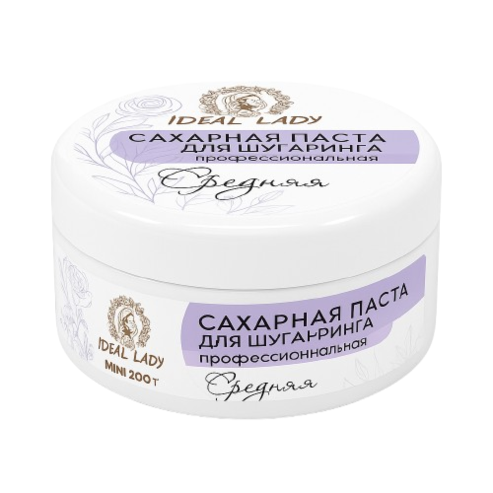 Сахарная паста для шугаринга IDEAL LADY Мягкая 200 гр