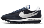 Кроссовки Fragment Design X Sacai X Nike Ldwaffle "Blackened Blue"