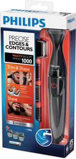 Точный Стайлер (Триммер) для бороды Philips MG 1100/16, Черный