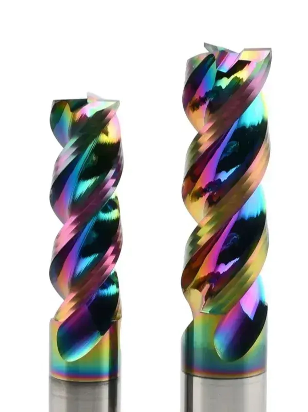 Фреза Концевая d10xD10x75L по алюминию твердосплавная HRC58 DLC, 10мм