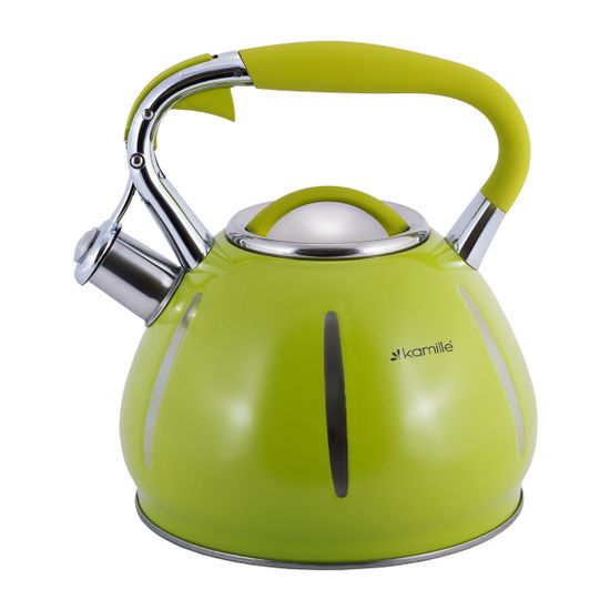 Чайник 3 л. из нержавеющей стали со свистком Kamille KM-0691