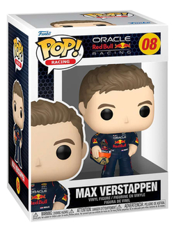 Фигурка Funko POP! Racing F1 Oracle RedBull Racing Max Verstappen w/Helmet (08) 80580