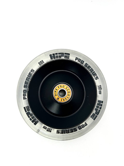 Колесо HIPE H72, 110х24 мм, черный/прозрачный