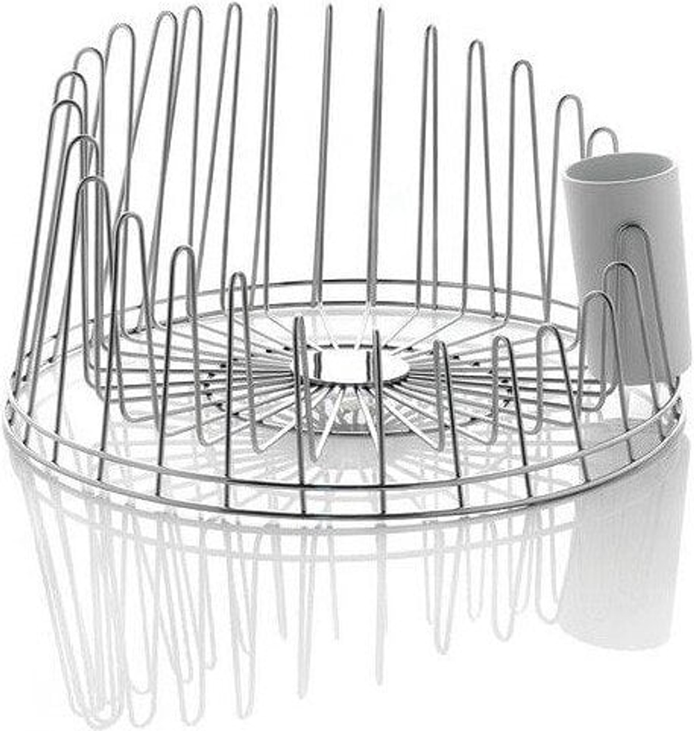 Сушилка для посуды A di Alessi A Tempo, нержавеющая сталь, 36,5 36,5 см
