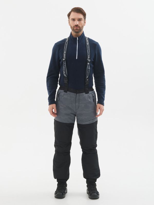 Костюм зимний Горка-Люкс ткань Breathable Camo цвет Серый