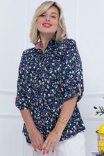 БЛУЗКА МОНТАЛЕ (ДЭШ ФЛОВЕРС) Bellovera (Акция)