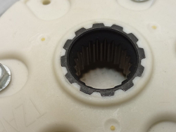 F1029NDR кт74 Ротор двигателя для стиральной машины LG MBF618448 б/у