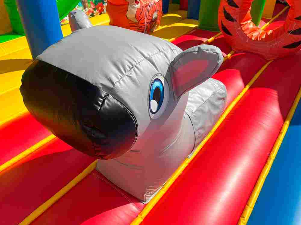 Коммерческий надувной батут «Сафария», 10*10*7,9 м