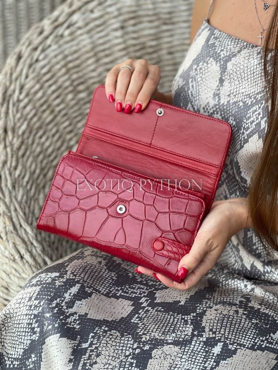 Кошелек из кожи крокодила WA-193