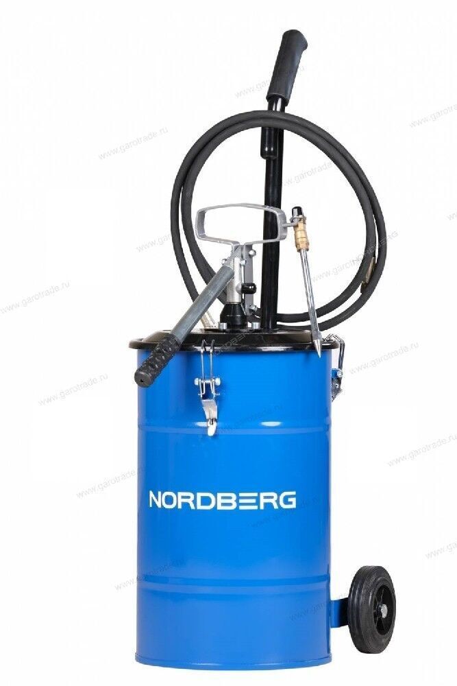 Установка для раздачи пластичных смазок пневматическая, 25 л, ручной насос N5025 Nordberg