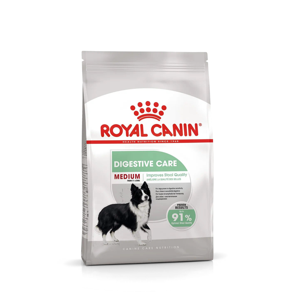 Royal Canin Medium Digestive Care Медиум Дайджестив кэа Корм сухой для взрослых собак средних размеров с чувствительным пищеварением 12кг