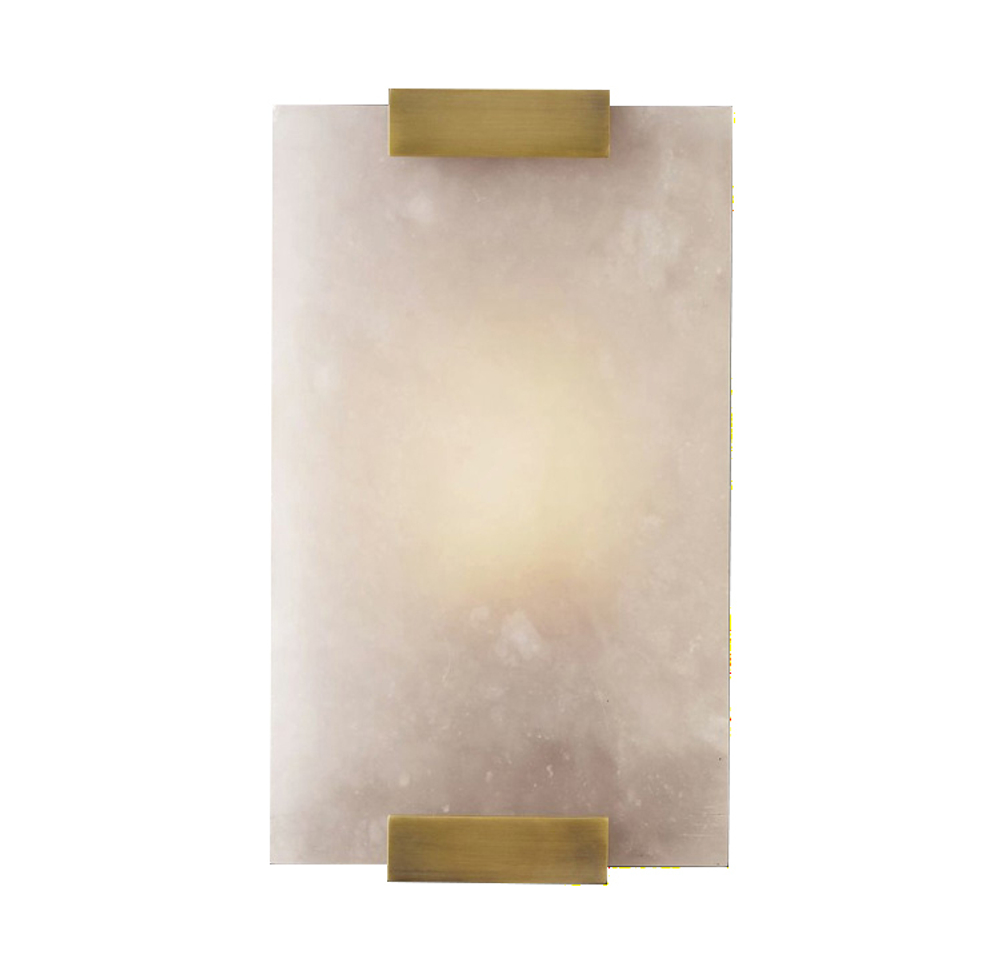 Wall design lamp Flagstone Fat  (Gold)