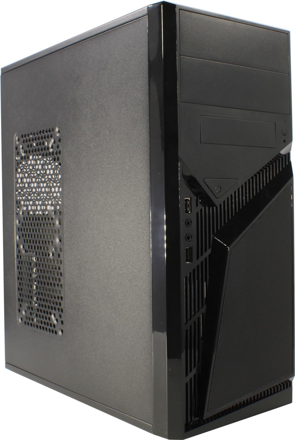 Корпус Miditower COMPUCASE S1007BK ATX 450W (24+2х4пин)