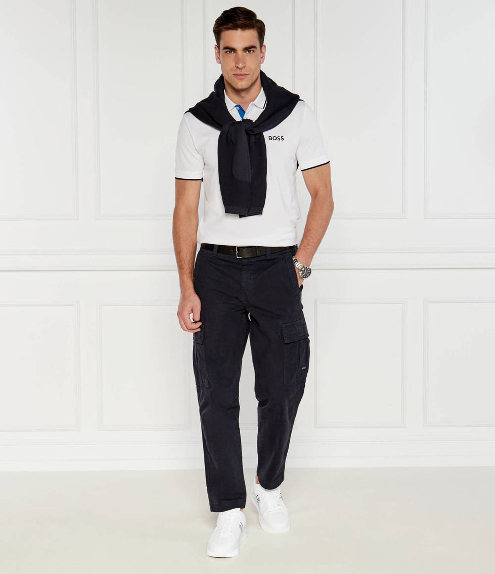 Брюки карго Sisla BOSS ORANGE - темно-синий(50519573)