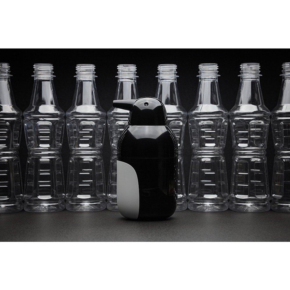 Диспенсер для мыла penguin, черно-белый